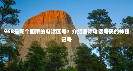 968是哪个国家的电话区号？介绍国际电话号码的神秘记号