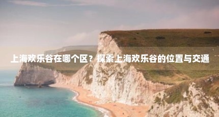 上海欢乐谷在哪个区？探索上海欢乐谷的位置与交通