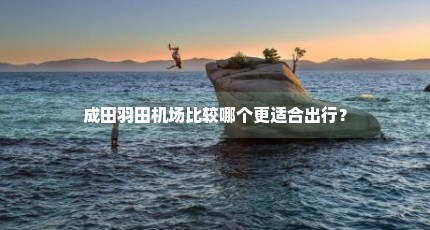 成田羽田机场比较哪个更适合出行？