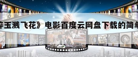 《碎玉溅飞花》电影百度云网盘下载的简单介绍