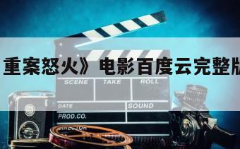 《怒火·重案怒火》电影百度云完整版免费下载