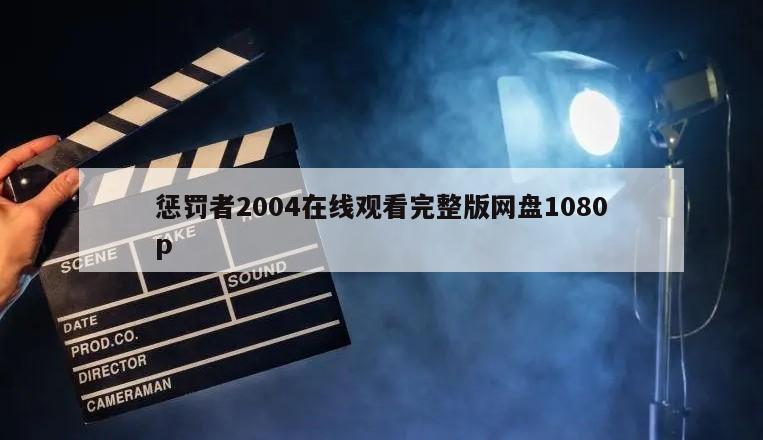 惩罚者2004在线观看完整版网盘1080p