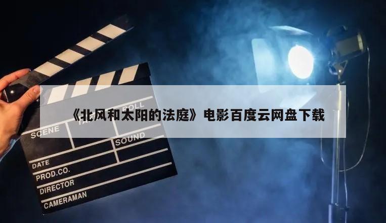 《北风和太阳的法庭》电影百度云网盘下载