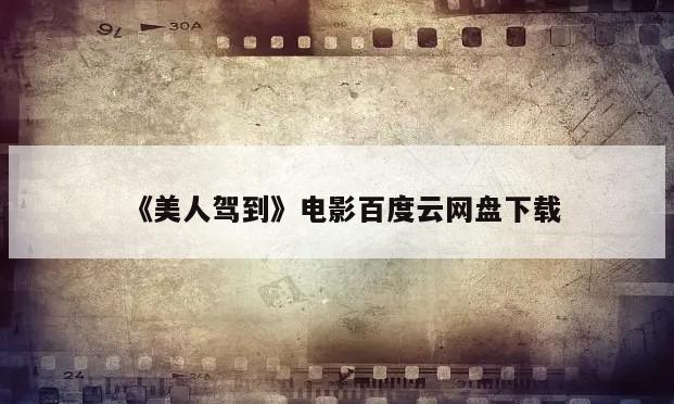 《美人驾到》电影百度云网盘下载