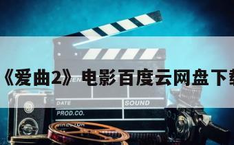 《爱曲2》电影百度云网盘下载