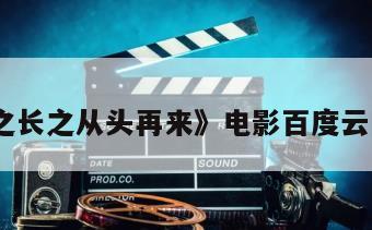 《一村之长之从头再来》电影百度云网盘下载