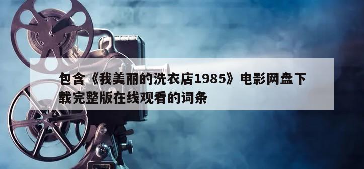 包含《我美丽的洗衣店1985》电影网盘下载完整版在线观看的词条