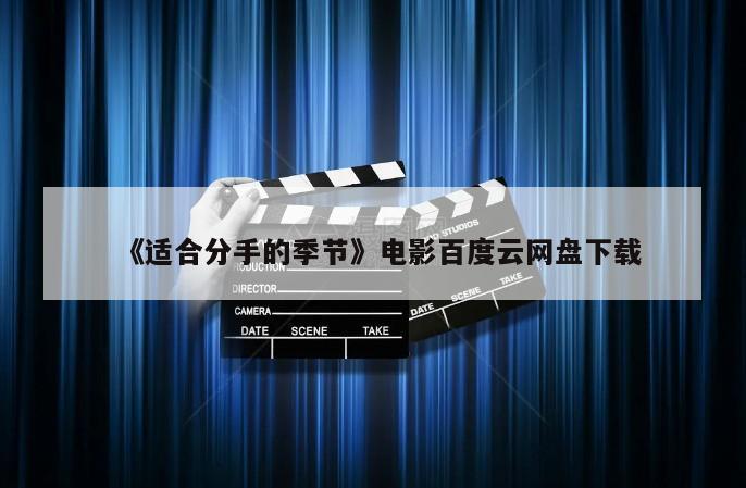 《适合分手的季节》电影百度云网盘下载