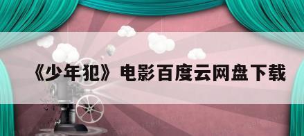 《少年犯》电影百度云网盘下载