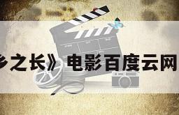 《一乡之长》电影百度云网盘下载