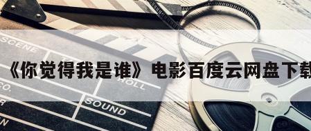 《你觉得我是谁》电影百度云网盘下载