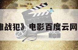 《英雄战犯》电影百度云网盘下载