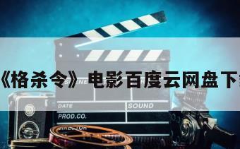 《格杀令》电影百度云网盘下载