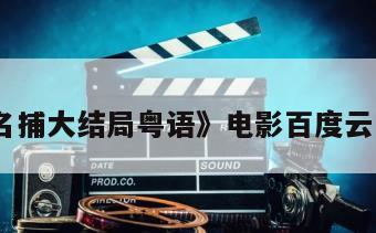 《四大名捕大结局粤语》电影百度云网盘下载