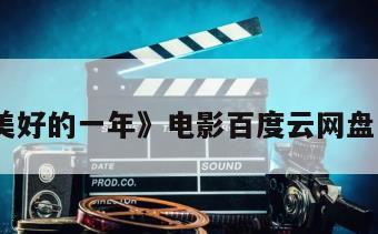 《美好的一年》电影百度云网盘下载
