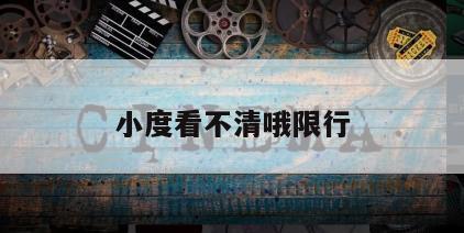 小度看不清哦限行
