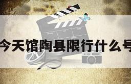 今天馆陶县限行什么号