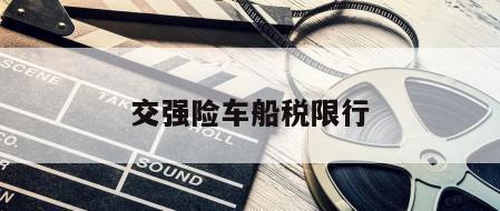 交强险车船税限行