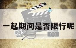 一起期间是否限行呢