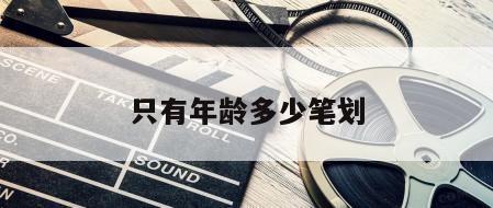 只有年龄多少笔划